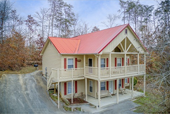 bearly in the mountains 5 bedroom pet friendly cabin Pigeon Forge by American Patriot Getaways