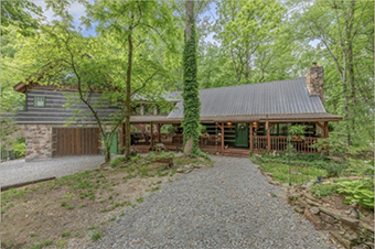 lodge at paradise falls 4 bedroom pet friendly cabin Pigeon Forge by American Patriot Getaways