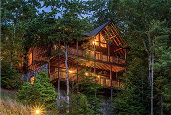 papa bear lodge 5 bedroom pet friendly cabin Pigeon Forge by Cabins for You