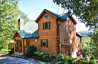 big elk lodge 6 bedroom pet friendly cabin Sevierville by Great Outdoor Rentals