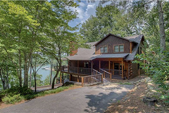 luxury lakeside lodge 5 bedroom pet friendly cabin north georgia mountains by Escape to Blue Ridge