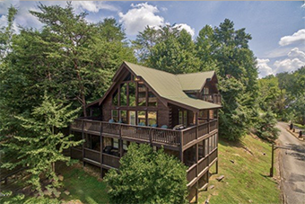 mountain music 5 bedroom pet friendly cabin Pigeon Forge by American Patriot Getaways