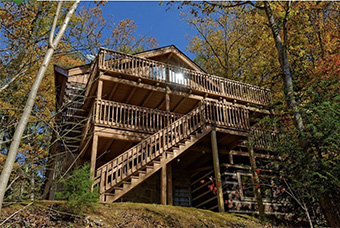 powdermill lodge 5 bedroom pet friendly cabin in Gatlinburg by Cabins for You