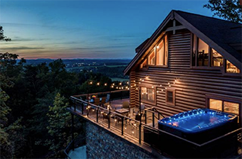 tanglewood mountain lodge 8 bedroom pet friendly cabin in Gatlinburg by Stony Brook Lodging