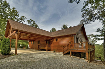 the retreat 4 bedroom pet friendly cabin north georgia mountains by Morning Breeze Cabin Rentals